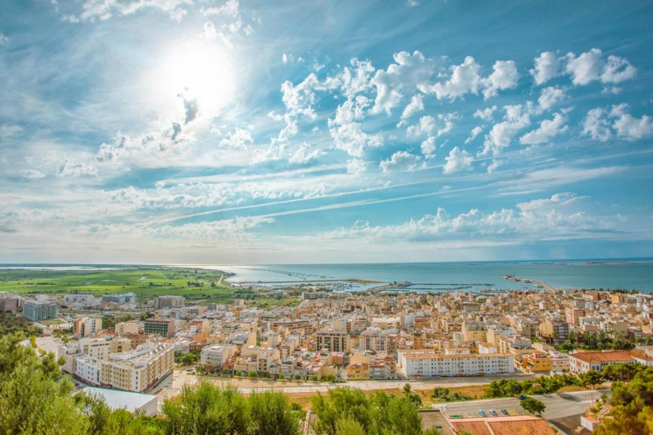 Lleida 25, Casa A Planta Baixa Amb Amplia Terrassa Equipada Amb Barbacoa Villa Sant Carlos de la Ràpita Eksteriør bilde
