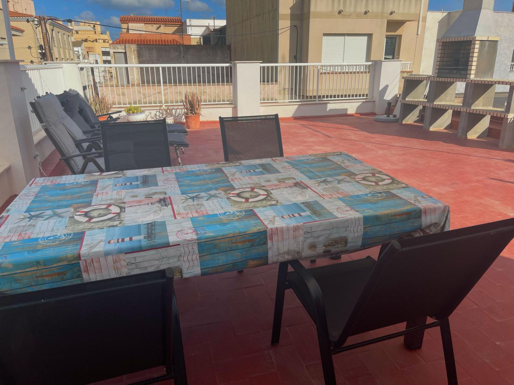 Lleida 25, Casa A Planta Baixa Amb Amplia Terrassa Equipada Amb Barbacoa Villa Sant Carlos de la Ràpita Eksteriør bilde