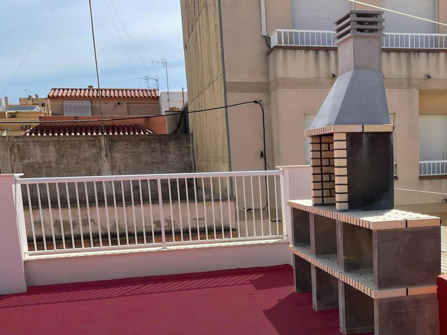 Lleida 25, Casa A Planta Baixa Amb Amplia Terrassa Equipada Amb Barbacoa Villa Sant Carlos de la Ràpita Eksteriør bilde